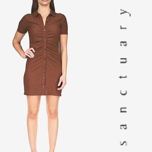 Sanctuary button front dress.